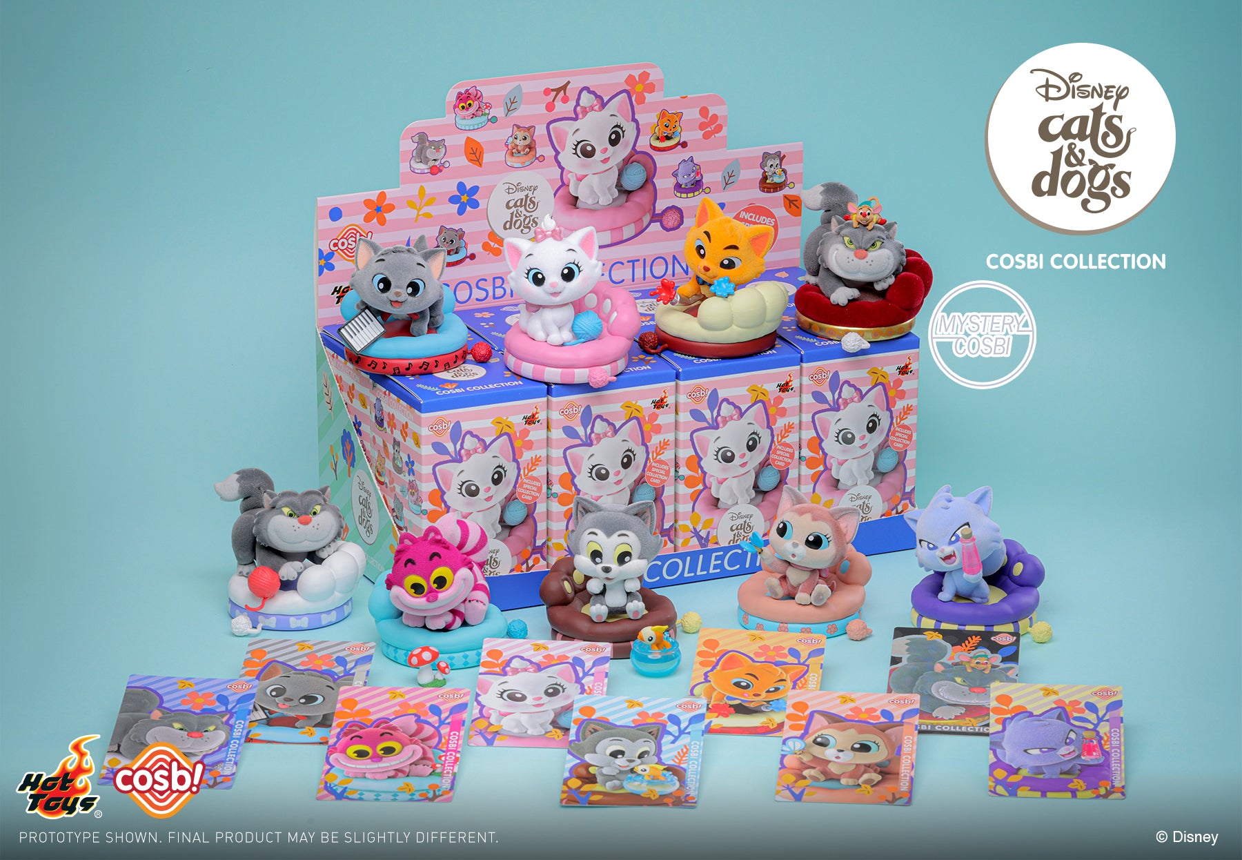 Hot Toys CBX218 DISNEY Cats Cosbi Full box ( Case of 8pcs. )