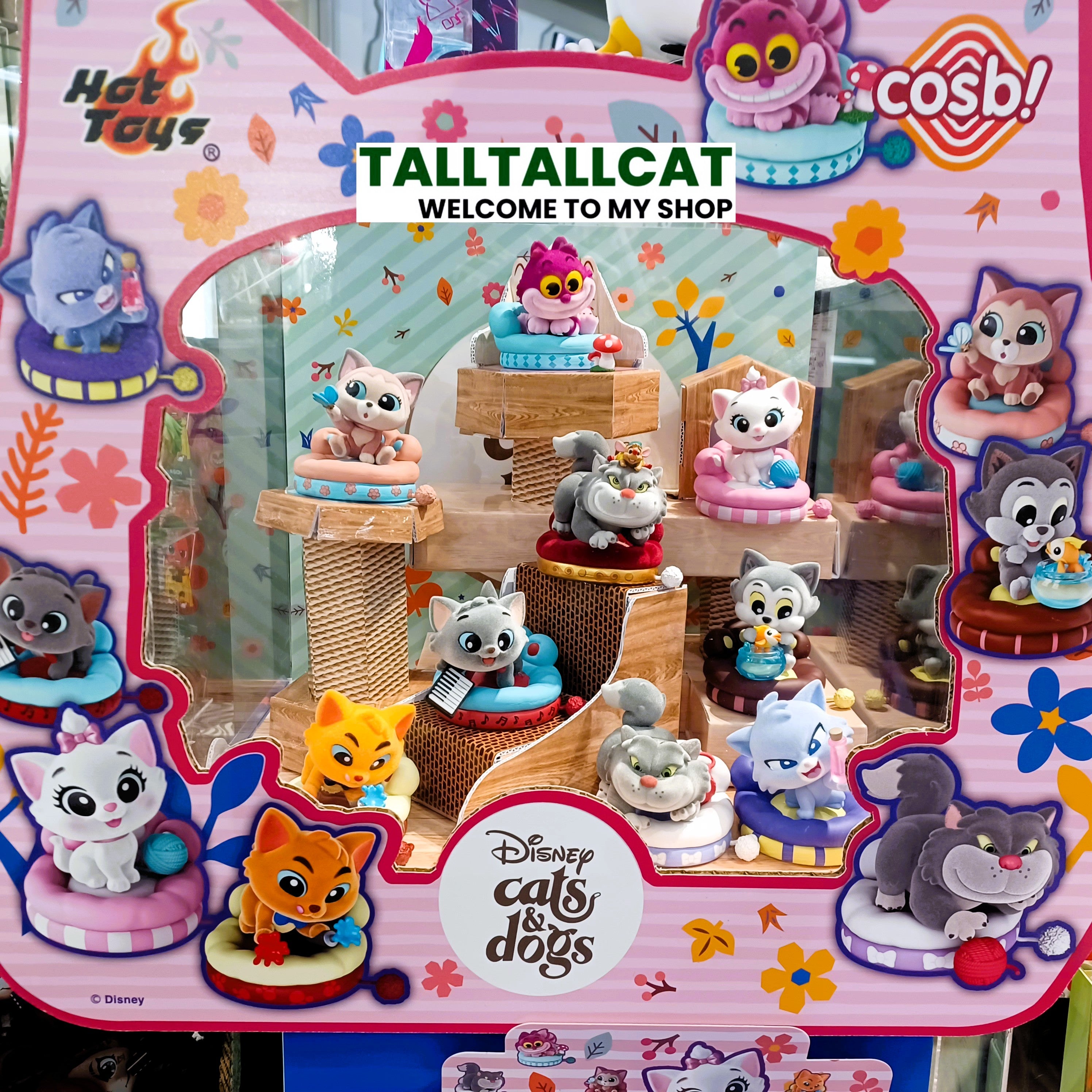 Hot Toys CBX218 DISNEY Cats Cosbi Full box ( Case of 8pcs. )
