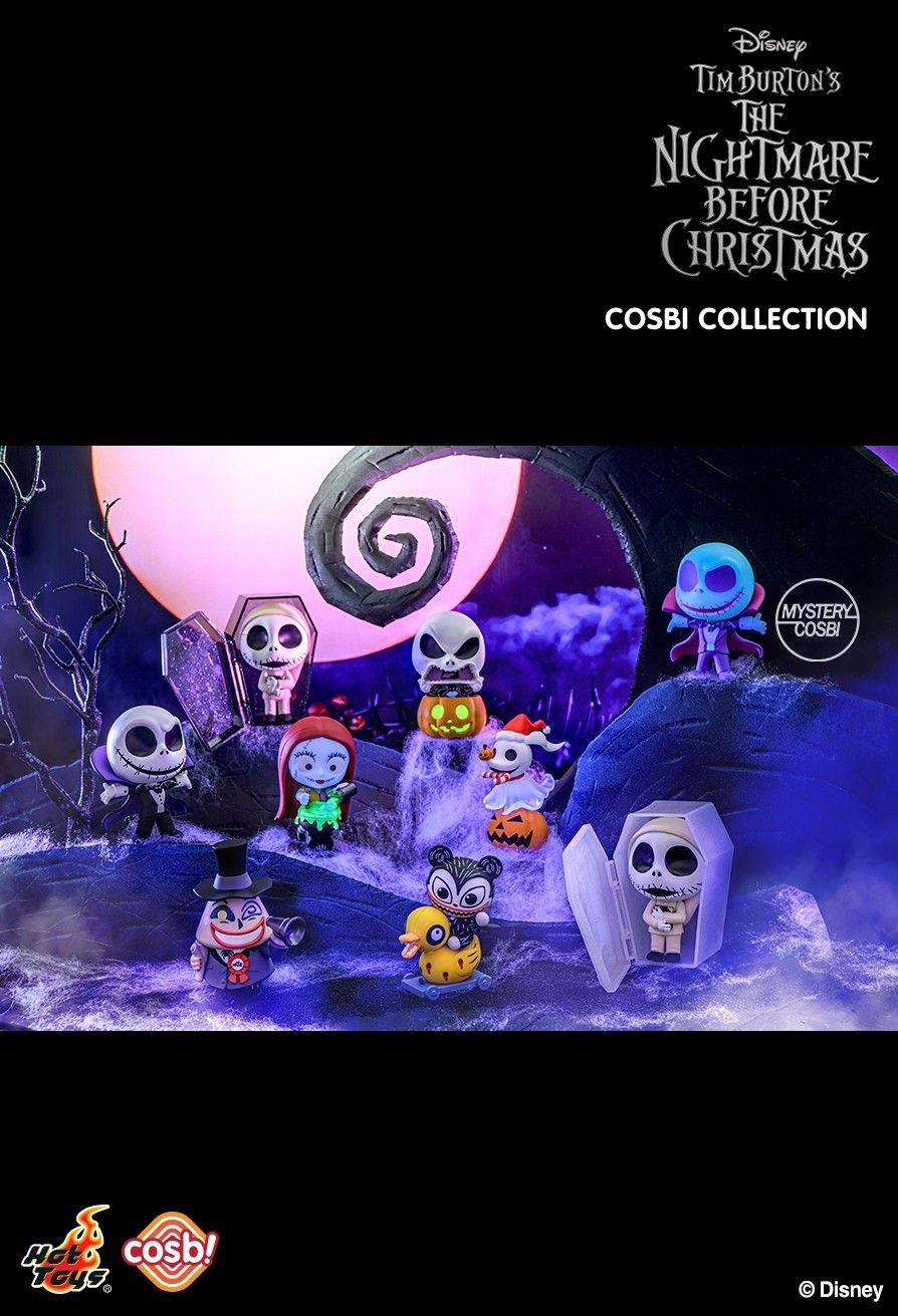Hot Toys CBX219 The Nightmare Before Christmas Series 2 Cosbi Full Box (Case of 8pcs.)