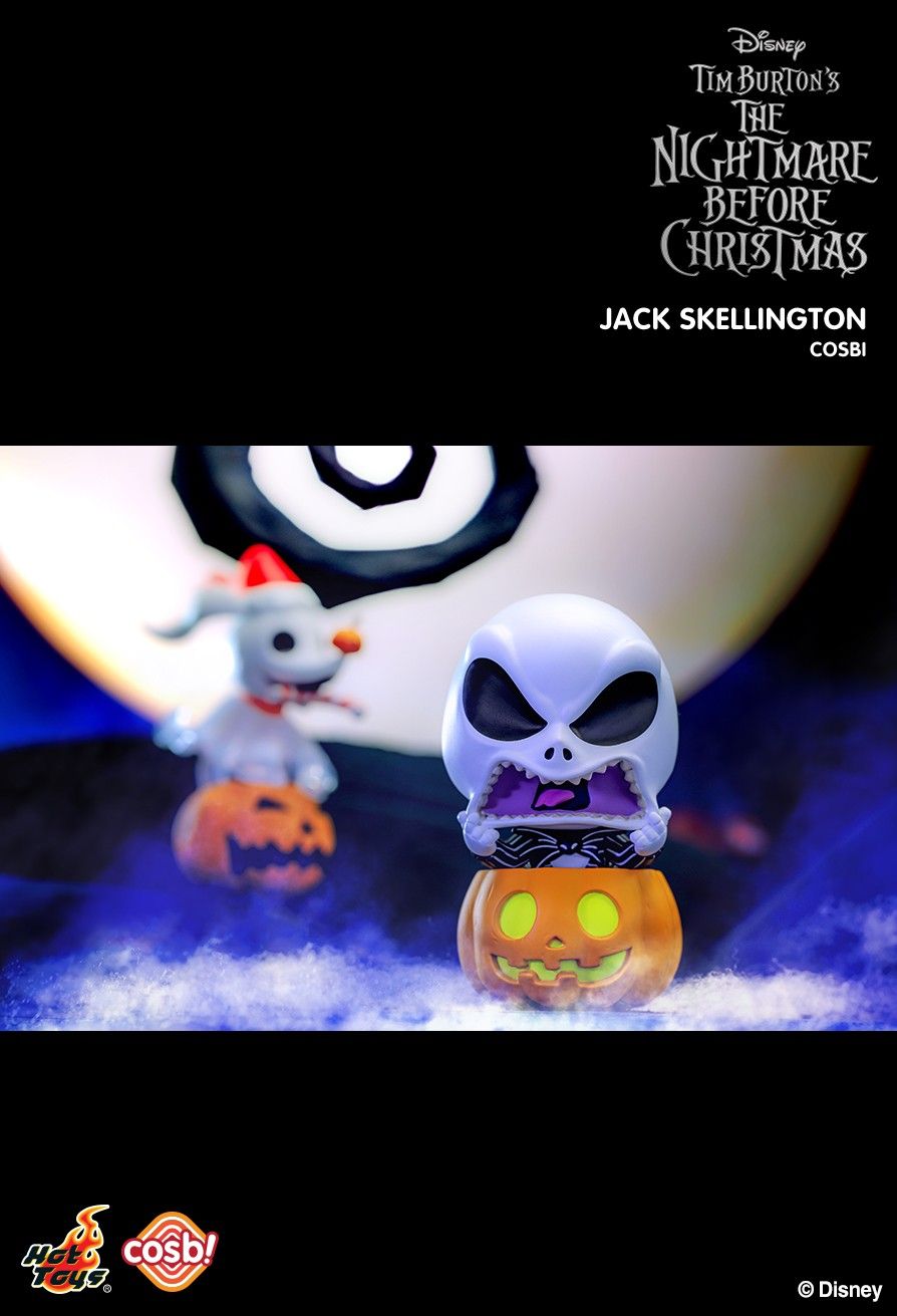 Hot Toys CBX219 The Nightmare Before Christmas Series 2 Cosbi Full Box (Case of 8pcs.)