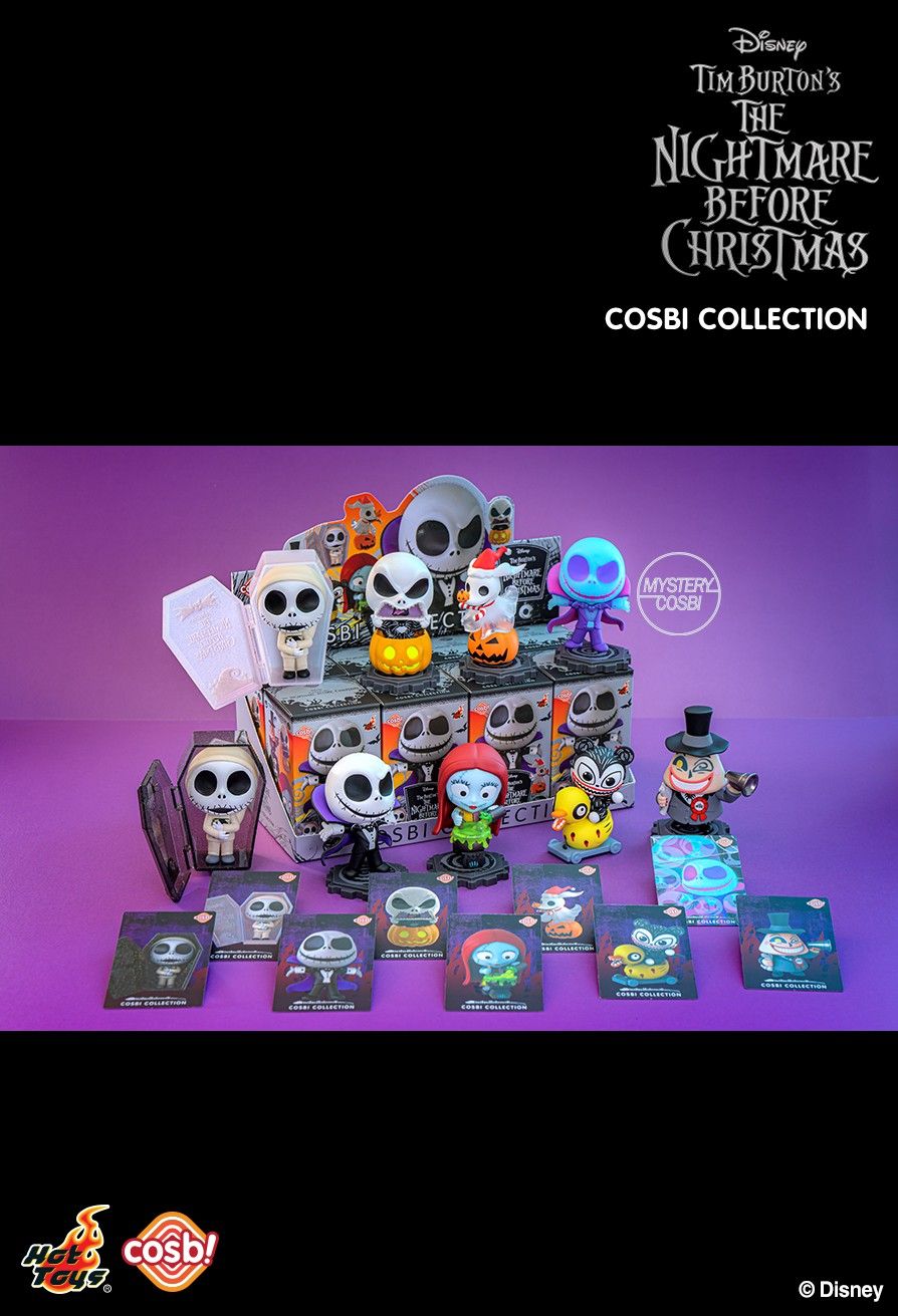 Hot Toys CBX219 The Nightmare Before Christmas Series 2 Cosbi Full Box (Case of 8pcs.)
