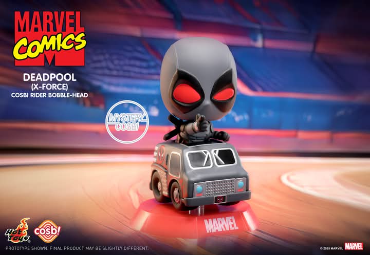 Marvel x Hot Toys CBX225 Marvel Comics Cosbi Rider Bobble-Head Collection Full box ( Case of 6pcs. )