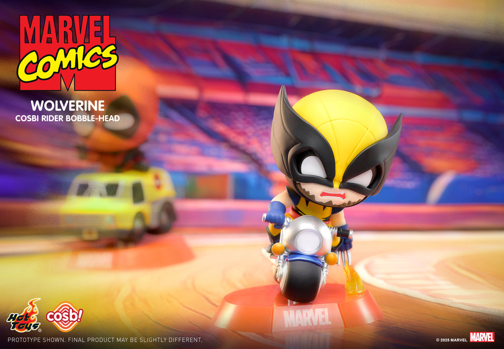 Marvel x Hot Toys CBX225 Marvel Comics Cosbi Rider Bobble-Head Collection Full box ( Case of 6pcs. )