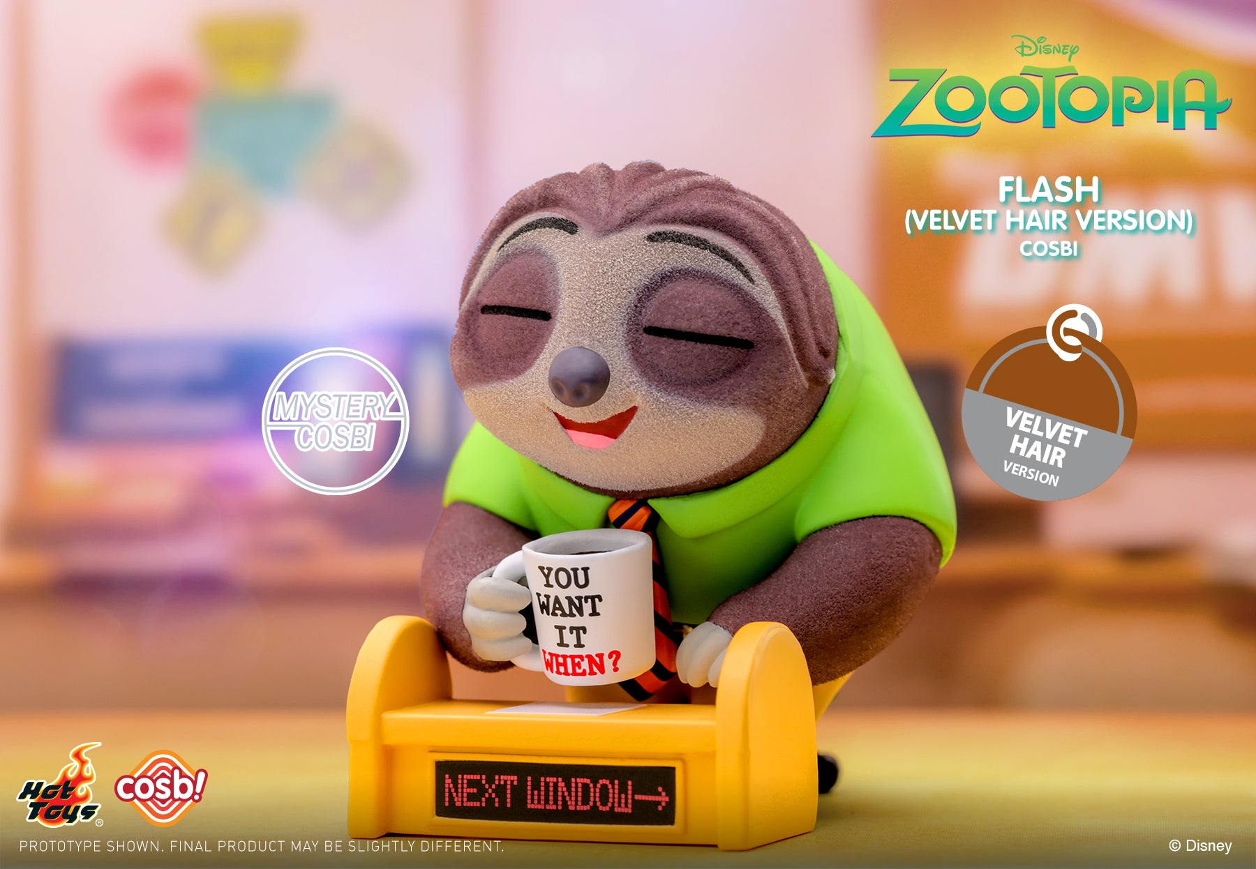 Disney x Hot Toys CBX238 ZOOTOPIA Cosbi Full Box (Case of 8pcs.)