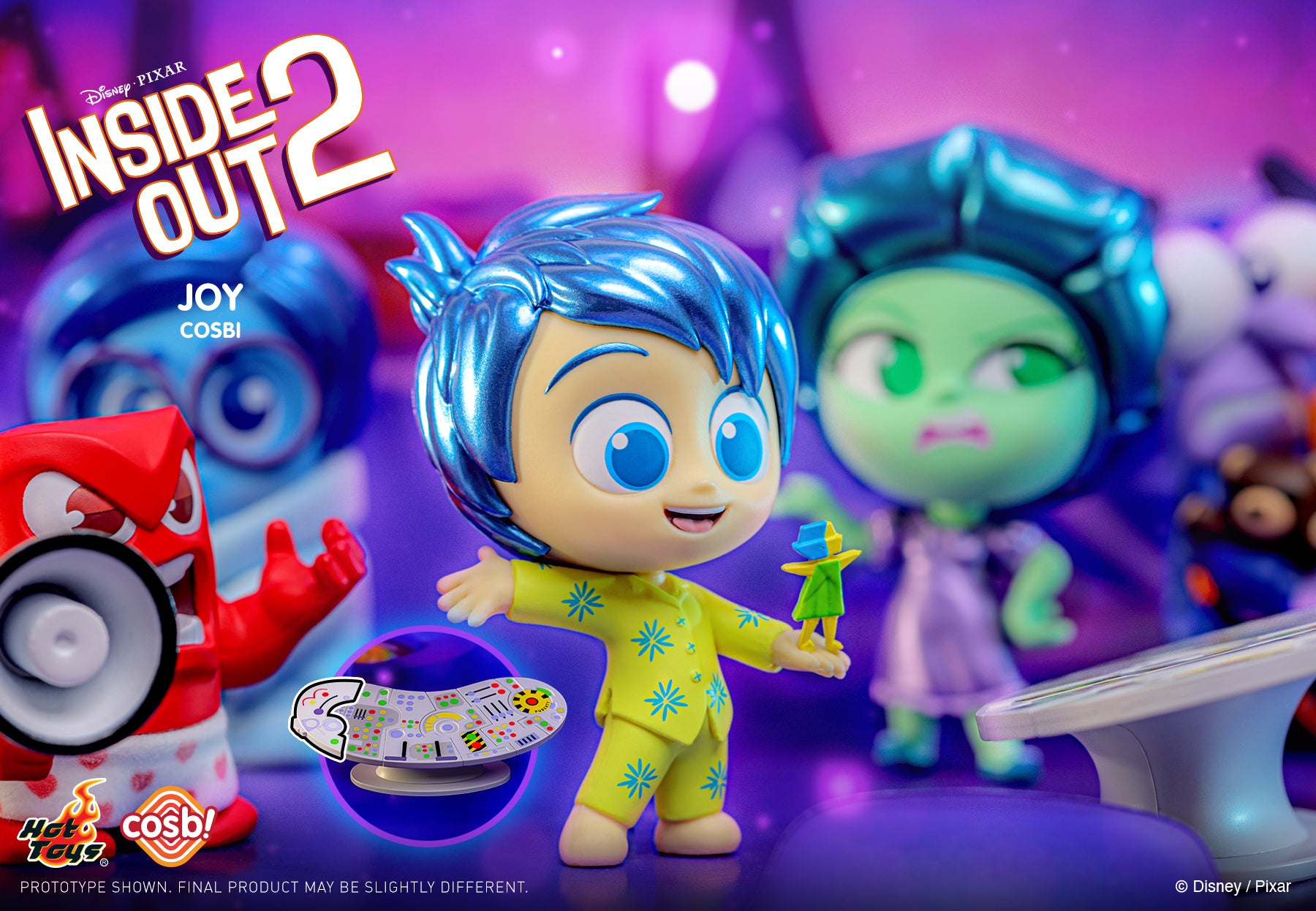 Hot Toys x PIXAR CBX239 INSIDE OUT 2 Series 2 Cosbi Full box ( Case of 8pcs. )