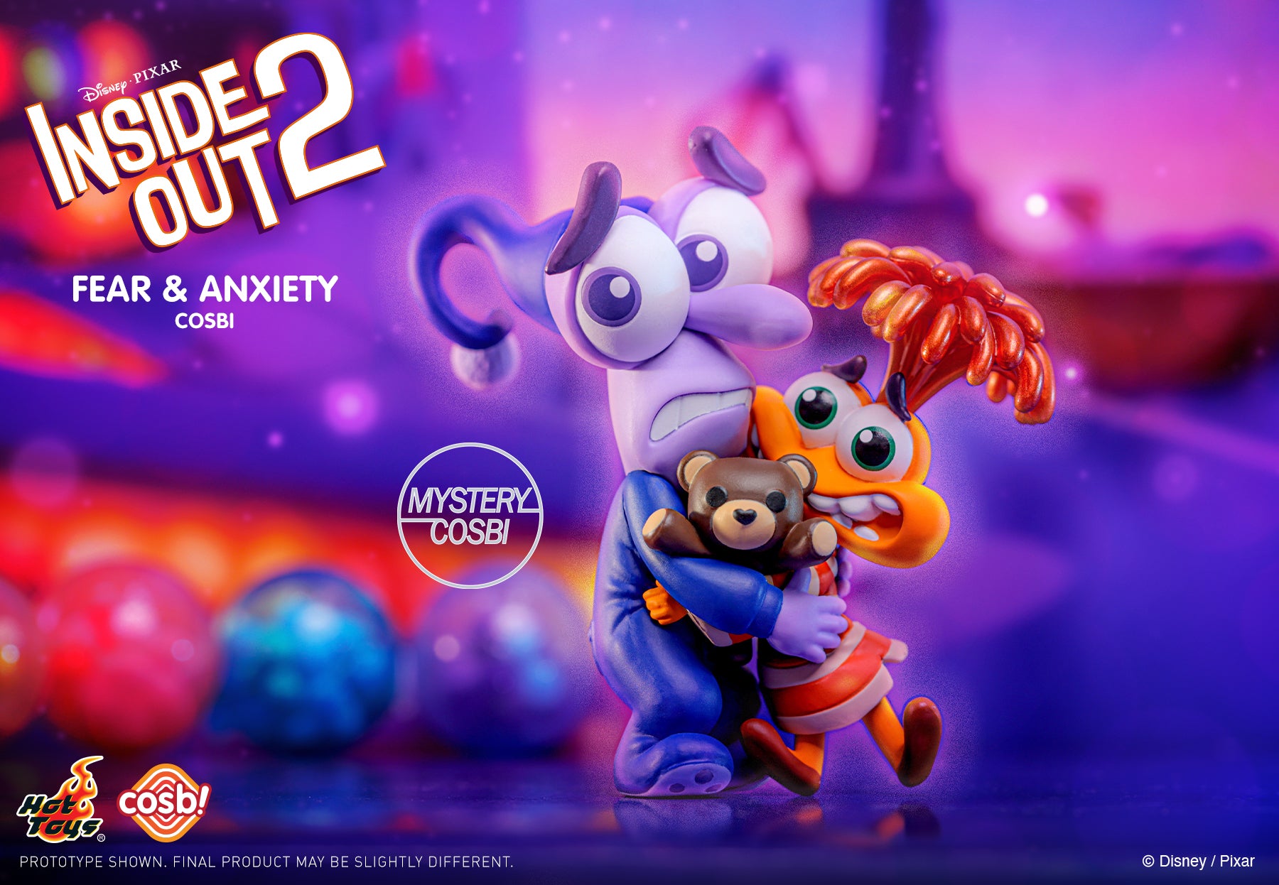 Hot Toys x PIXAR CBX239 INSIDE OUT 2 Series 2 Cosbi Full box ( Case of 8pcs. )