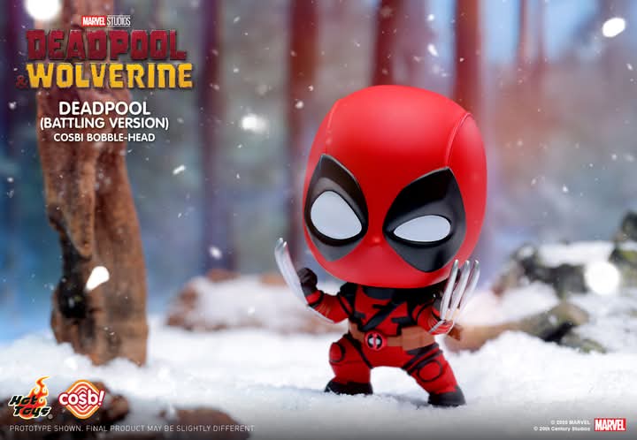 Marvel Hot Toys CBX248 Deadpool & Wolverine Cosbi Series 2 Full Box ( Case of 8pcs. )