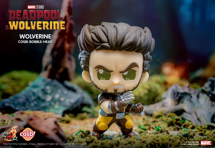 Marvel Hot Toys CBX248 Deadpool & Wolverine Cosbi Series 2 Full Box ( Case of 8pcs. )