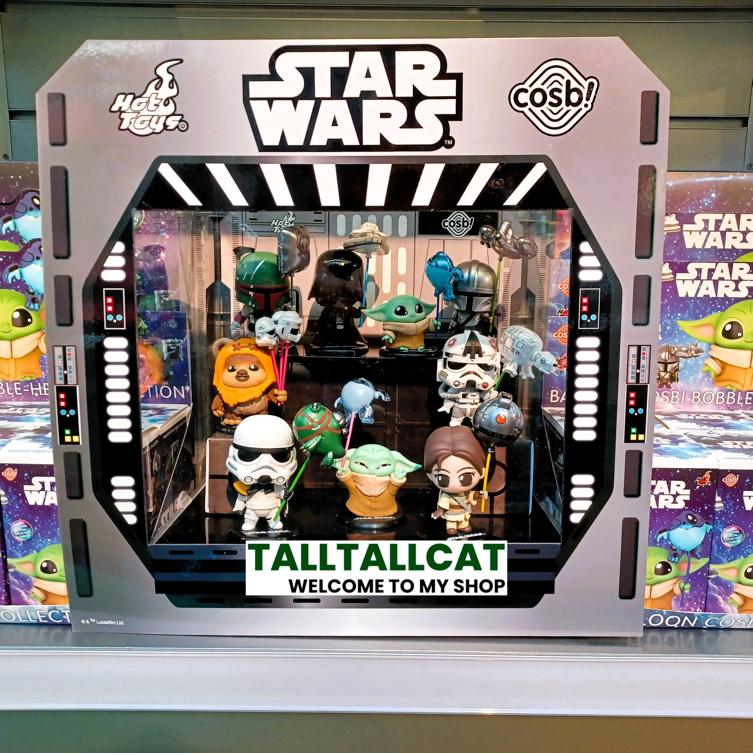Hot Toys x Disney+ CBX249 Star Wars Balloon Cosbi Full Box ( Case of 8pcs. )