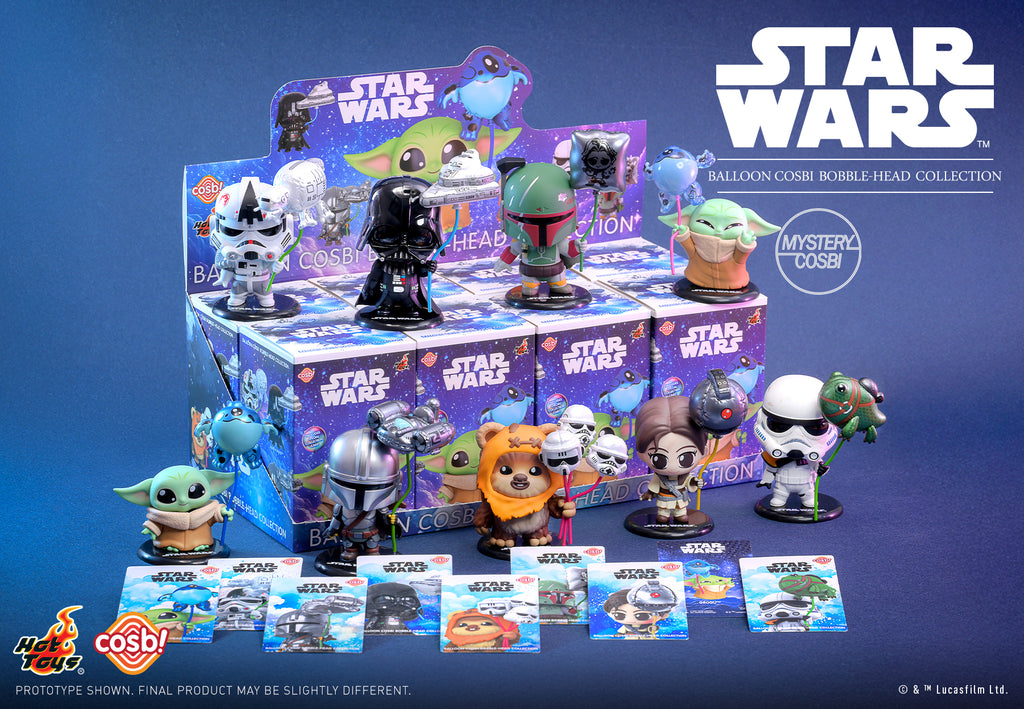 Hot Toys x Disney+ CBX249 Star Wars Balloon Cosbi Full Box ( Case of 8pcs. )