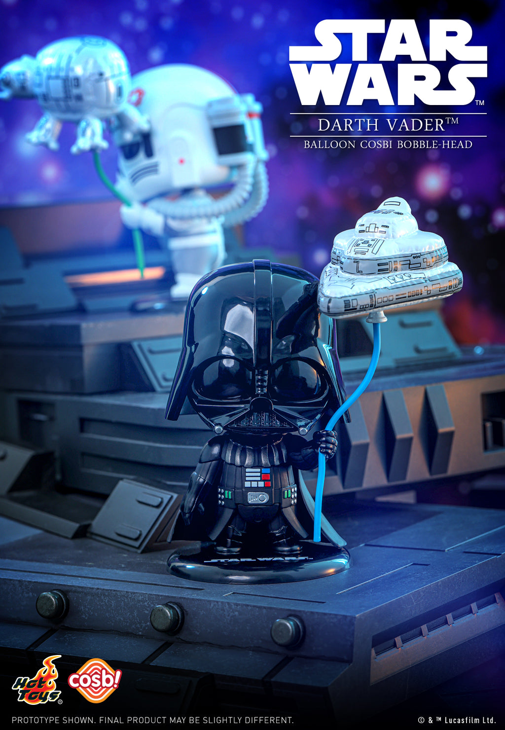 Hot Toys x Disney+ CBX249 Star Wars Balloon Cosbi Full Box ( Case of 8pcs. )