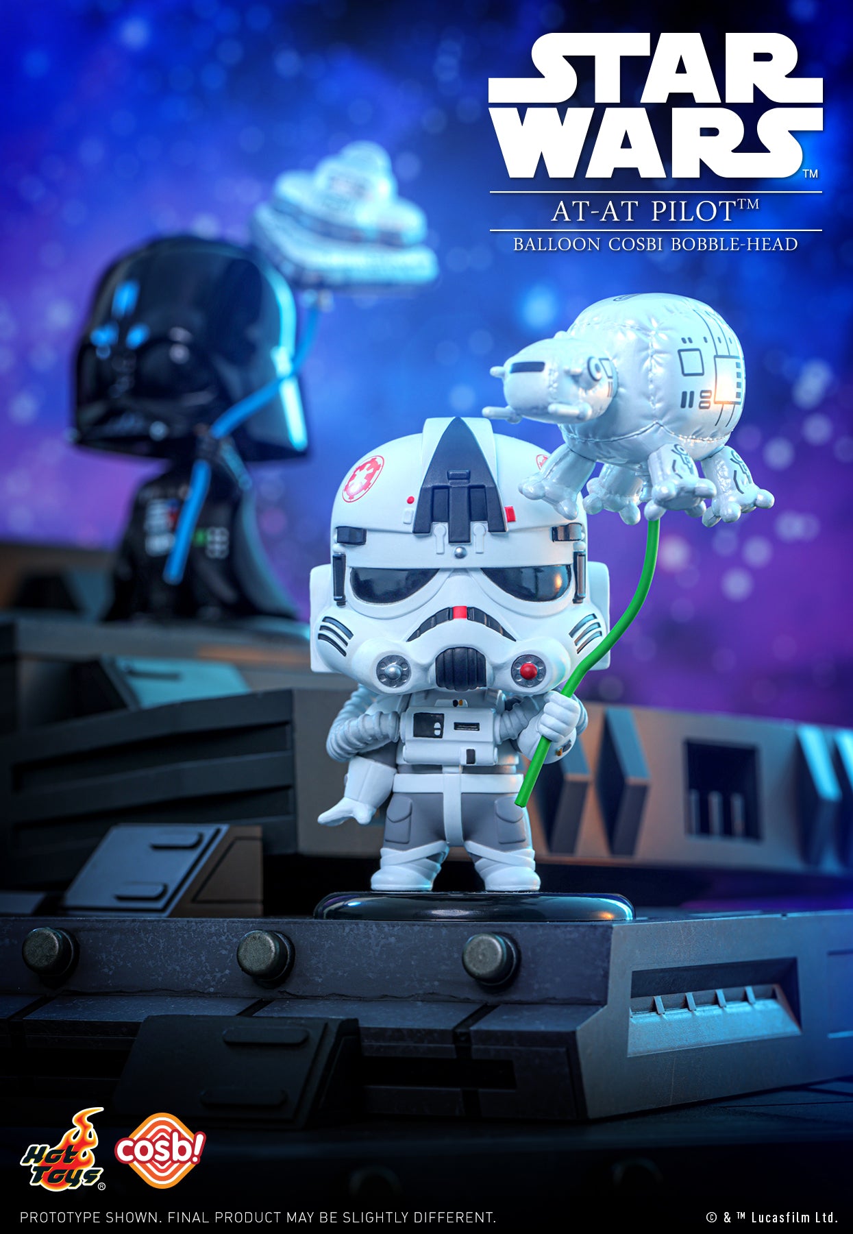 Hot Toys x Disney+ CBX249 Star Wars Balloon Cosbi Full Box ( Case of 8pcs. )