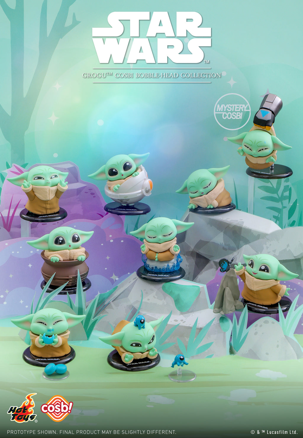 Share Hot Toys x Disney+ CBX250 Star Wars Grogu Cosbi Full Box ( Case of 8pcs. )