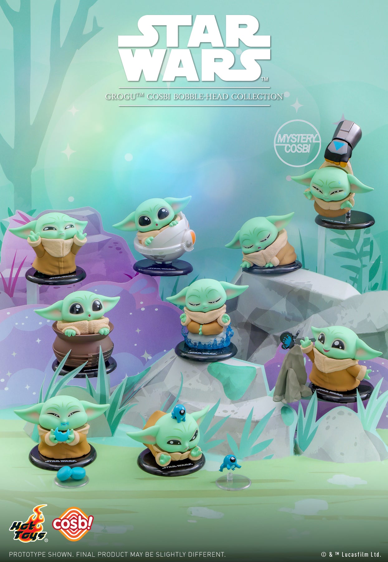 Share Hot Toys x Disney+ CBX250 Star Wars Grogu Cosbi Full Box ( Case of 8pcs. )