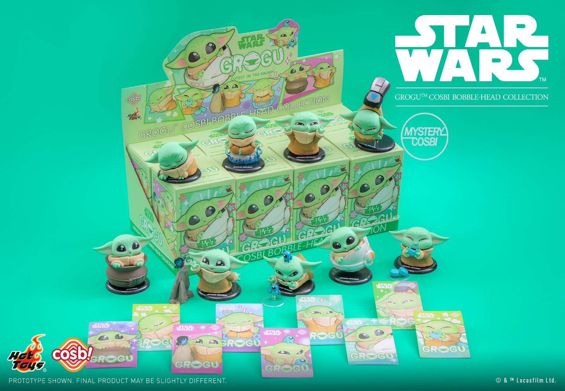 Share Hot Toys x Disney+ CBX250 Star Wars Grogu Cosbi Full Box ( Case of 8pcs. )