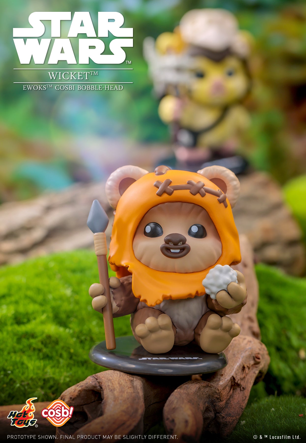 Hot Toys x Disney+ CBX251 Star Wars Ewoks Cosbi Full box ( Case of 8pcs. )