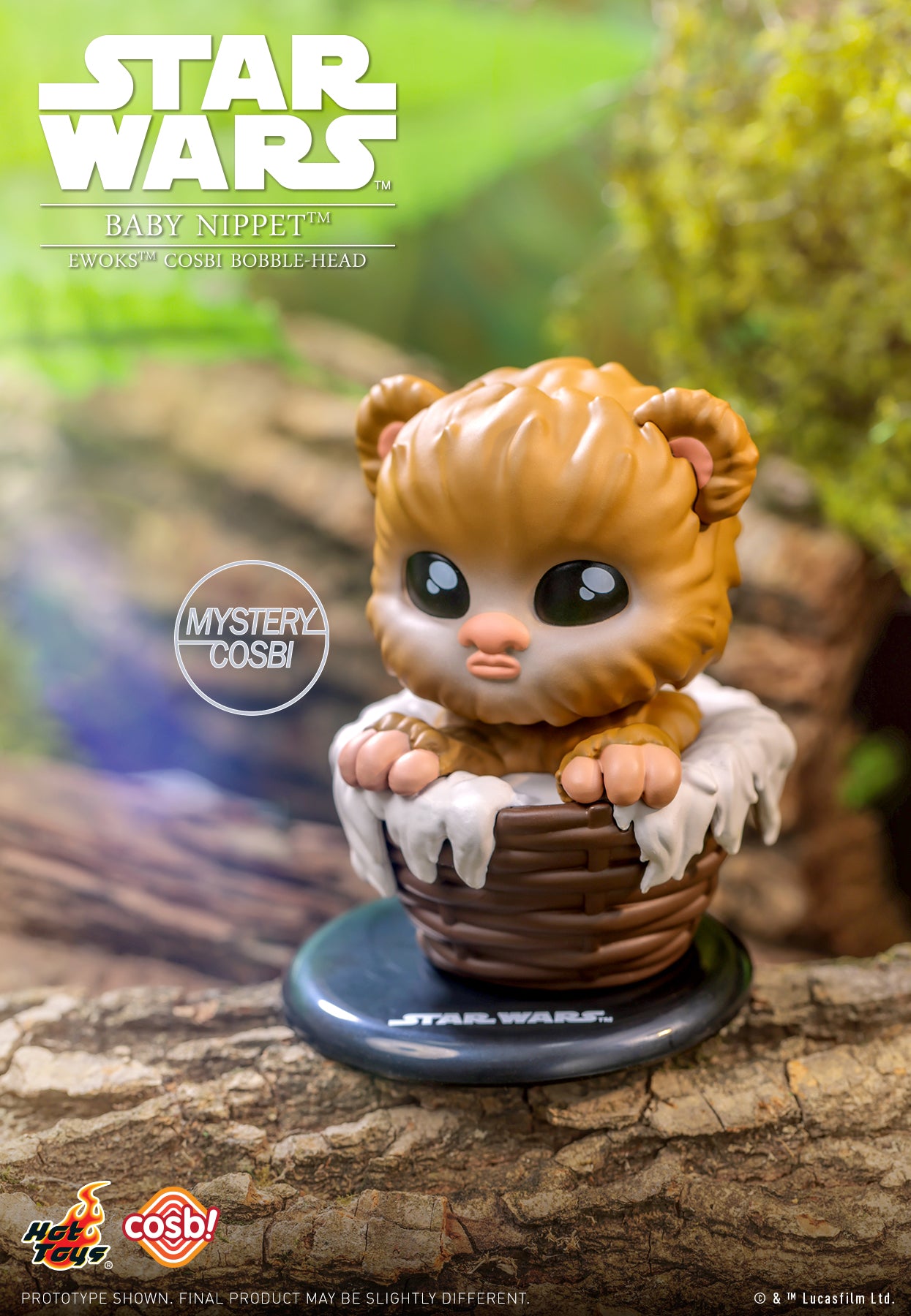 Hot Toys x Disney+ CBX251 Star Wars Ewoks Cosbi Full box ( Case of 8pcs. )