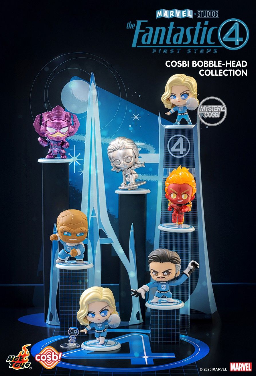 Hot Toys x Marvel CBX279 The Fantastic Four: First Steps Cosbi Full box (Case of 6pcs.)