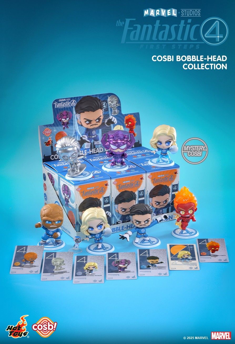 Hot Toys x Marvel CBX279 The Fantastic Four: First Steps Cosbi Full box (Case of 6pcs.)