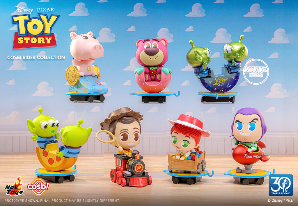 Hot Toys x Disney Pixar CBX280 30th Toy Story Cosbi Rider Full Box ( Case of 6pcs. )