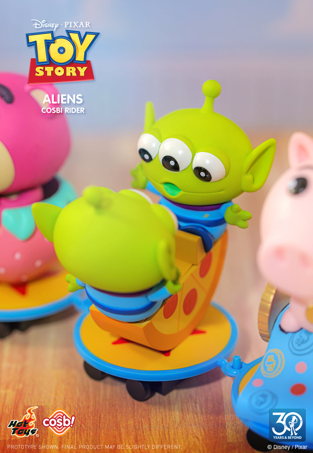 Hot Toys x Disney Pixar CBX280 30th Toy Story Cosbi Rider Full Box ( Case of 6pcs. )