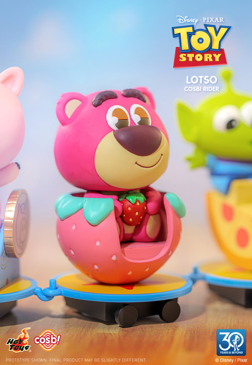 Hot Toys x Disney Pixar CBX280 30th Toy Story Cosbi Rider Full Box ( Case of 6pcs. )