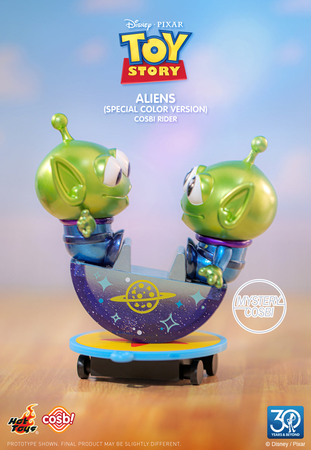 Hot Toys x Disney Pixar CBX280 30th Toy Story Cosbi Rider Full Box ( Case of 6pcs. )