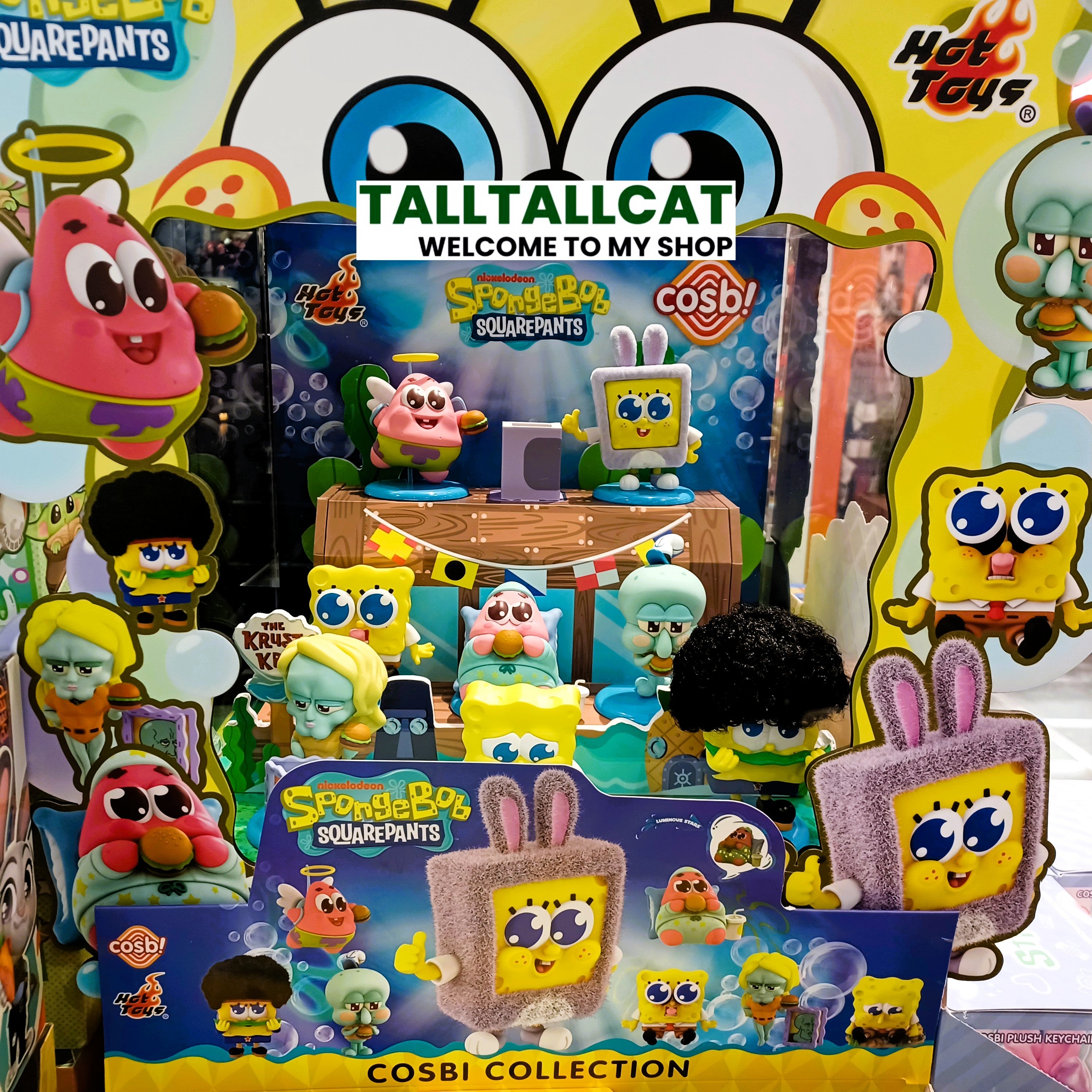 Hot Toys CBX287 SpongeBob SquarePants Cosbi Full box (Case of 8pcs.)