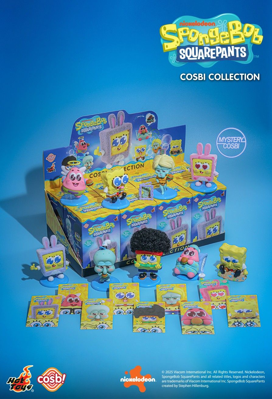 Hot Toys CBX287 SpongeBob SquarePants Cosbi Full box (Case of 8pcs.)