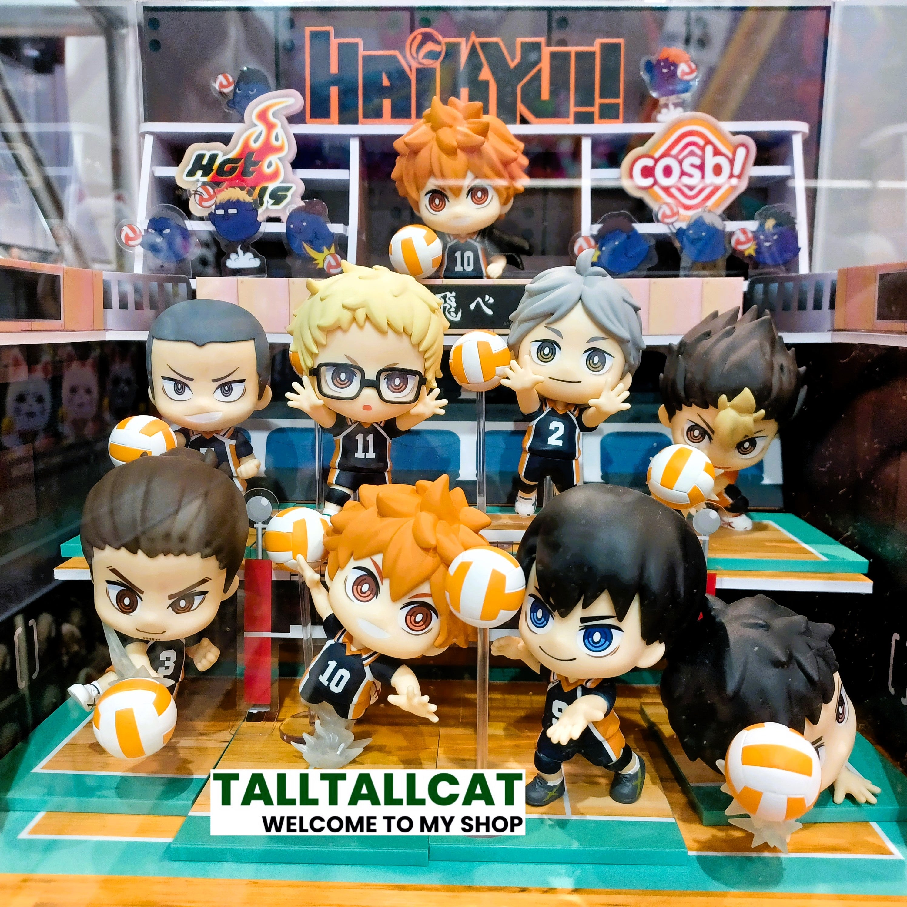 Hot Toys x HAIKYU!! CBX288 HAIKYU!! Cosbi Full box ( Case of 8pcs. )
