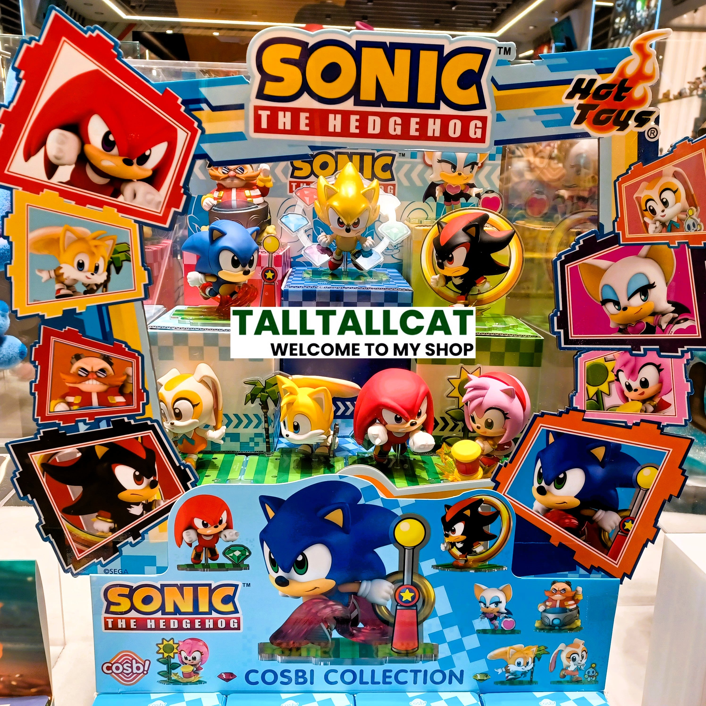 Hot Toys CBX290 Sonic The HedgeHog Cosbi Full Box ( Case of 8pcs. )