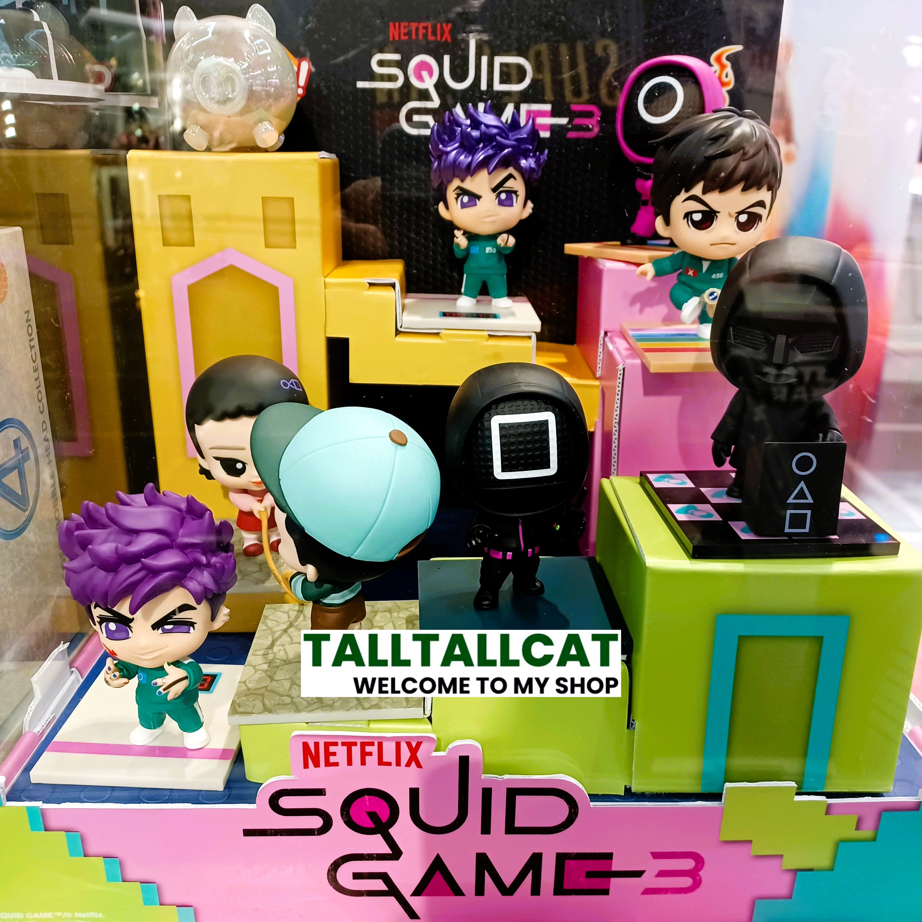 Hot Toys x Netflix CBX299 SQUID GAME 3 (Series 2) Cosbi Full Box (Case of 8pcs.)