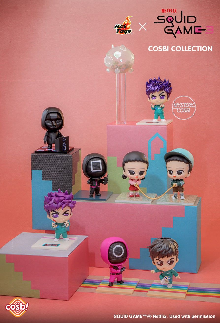 Hot Toys x Netflix CBX299 SQUID GAME 3 (Series 2) Cosbi Full Box (Case of 8pcs.)