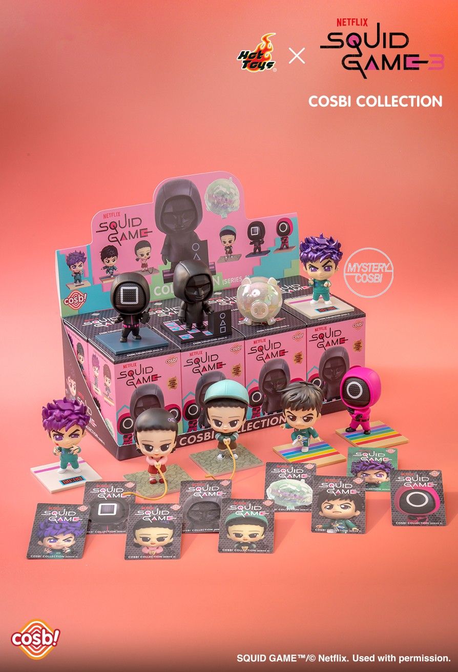 Hot Toys x Netflix CBX299 SQUID GAME 3 (Series 2) Cosbi Full Box (Case of 8pcs.)