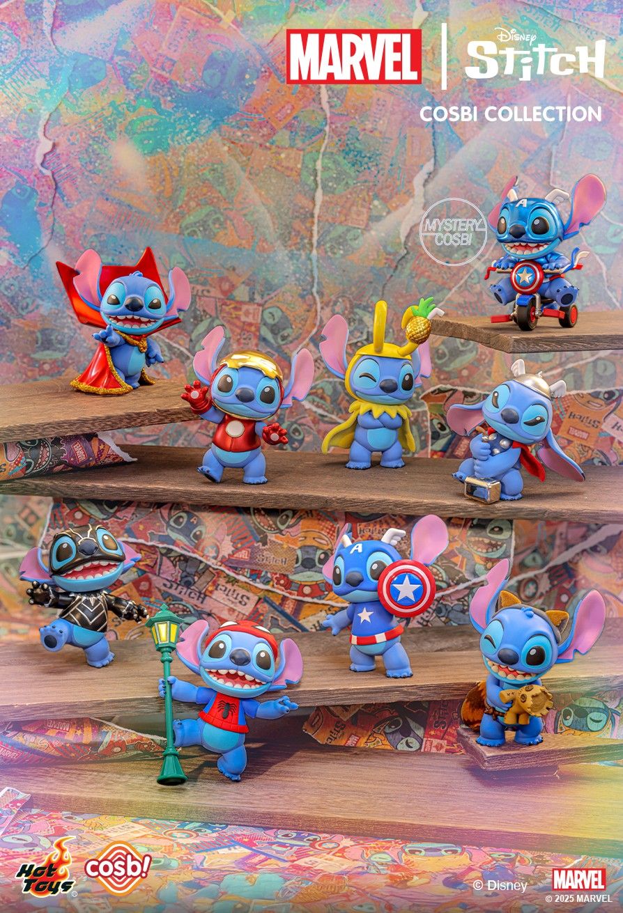 Share Hot Toys x Disney CBX300 Marvel Stitch Cosbi Full box (Case of 8pcs.)