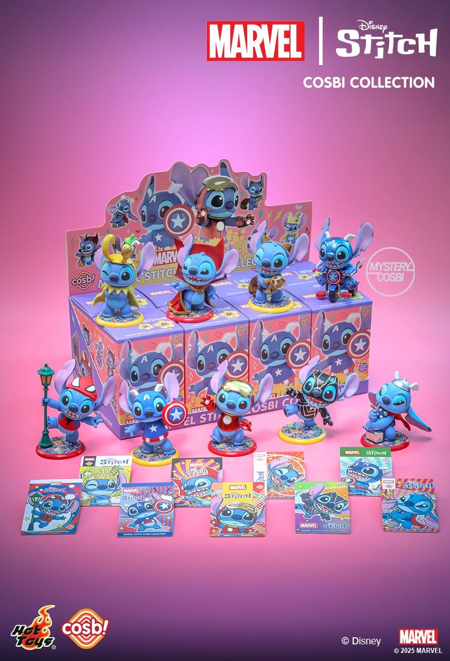 Share Hot Toys x Disney CBX300 Marvel Stitch Cosbi Full box (Case of 8pcs.)