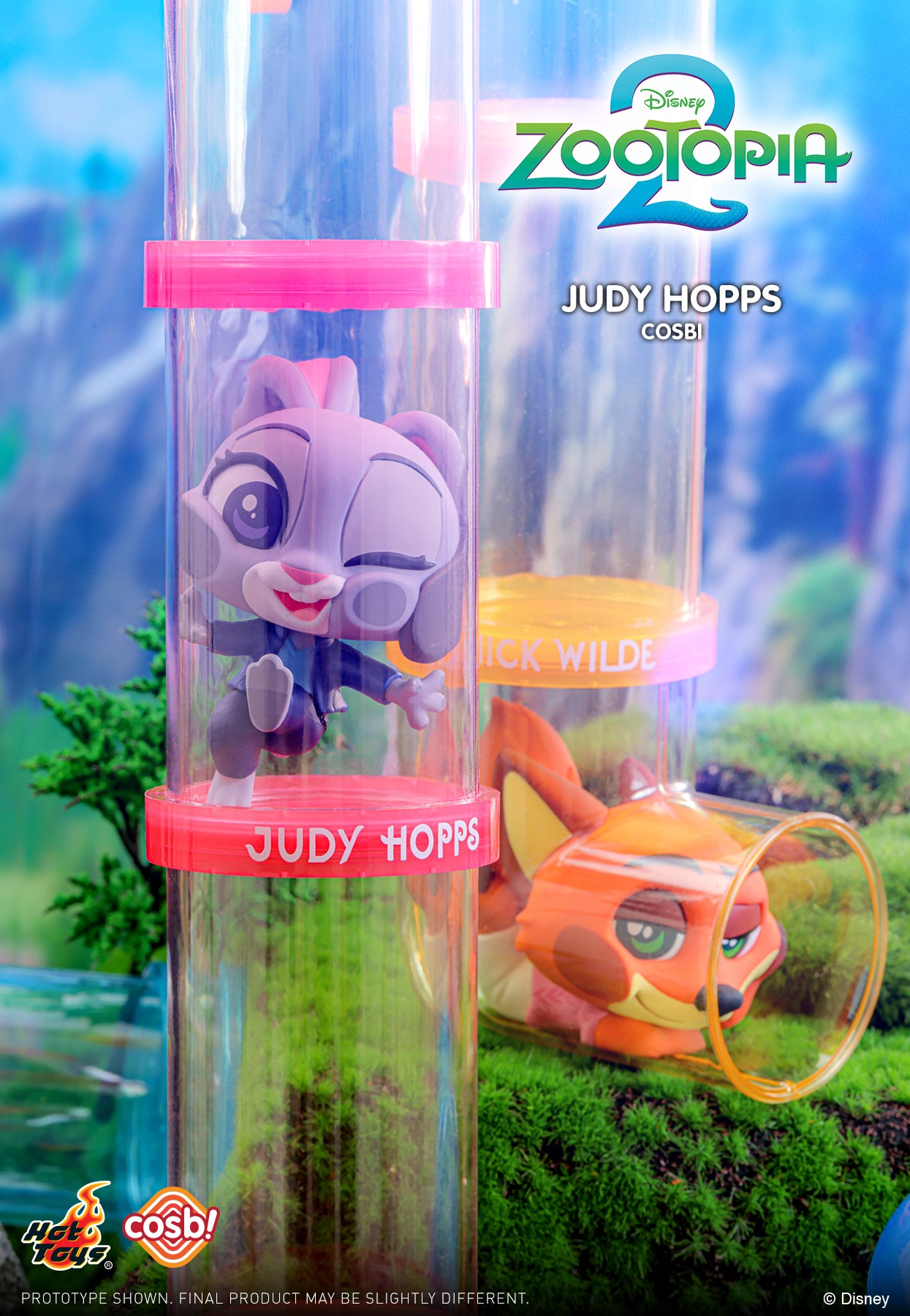 Disney x Hot Toys CBX303 ZOOTOPIA 2 Cosbi Full Box ( Case of 8pcs. )