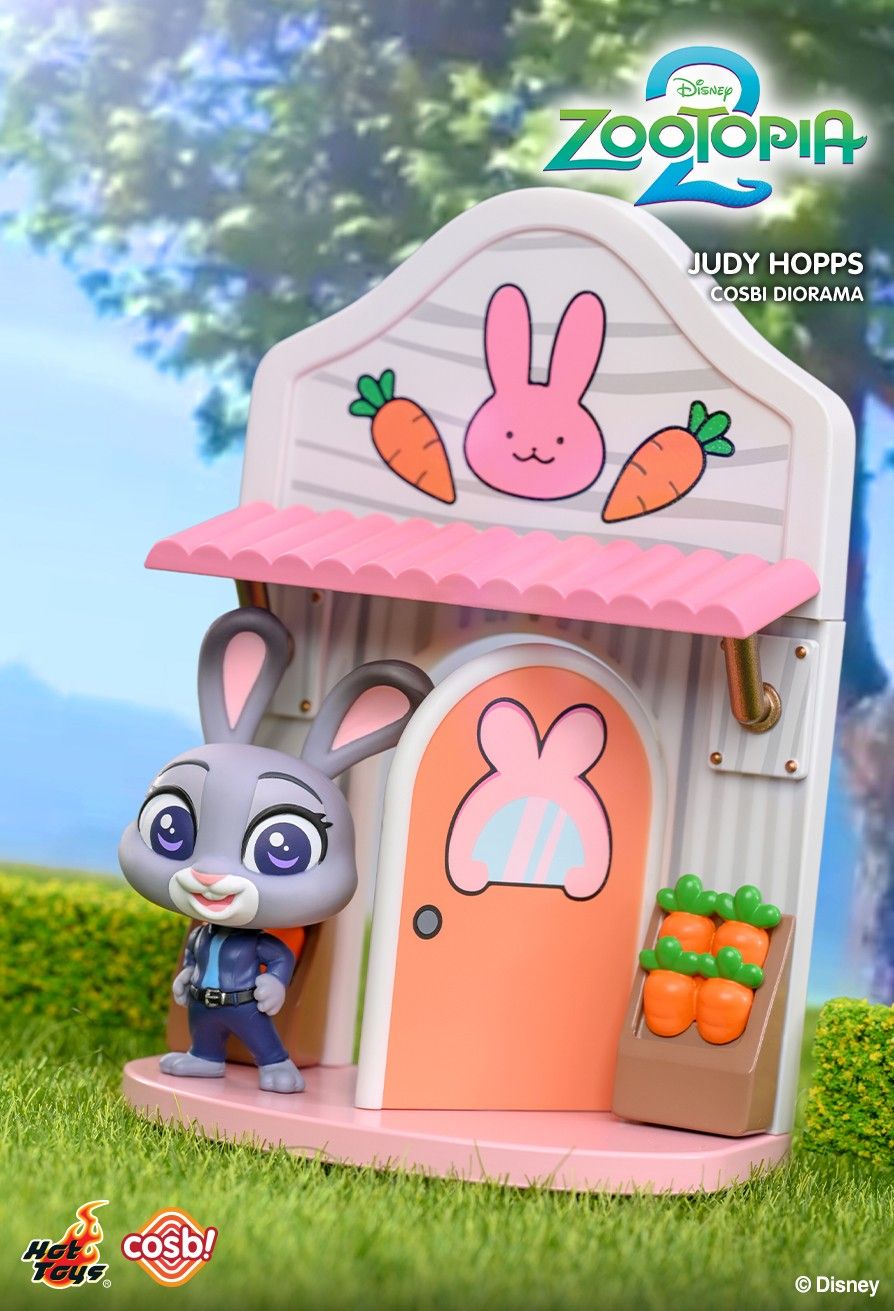 Hot Toys x Disney CBX304 Zootopia 2 Cosbi Diorama Collection Full Box (Case of 6pcs.)