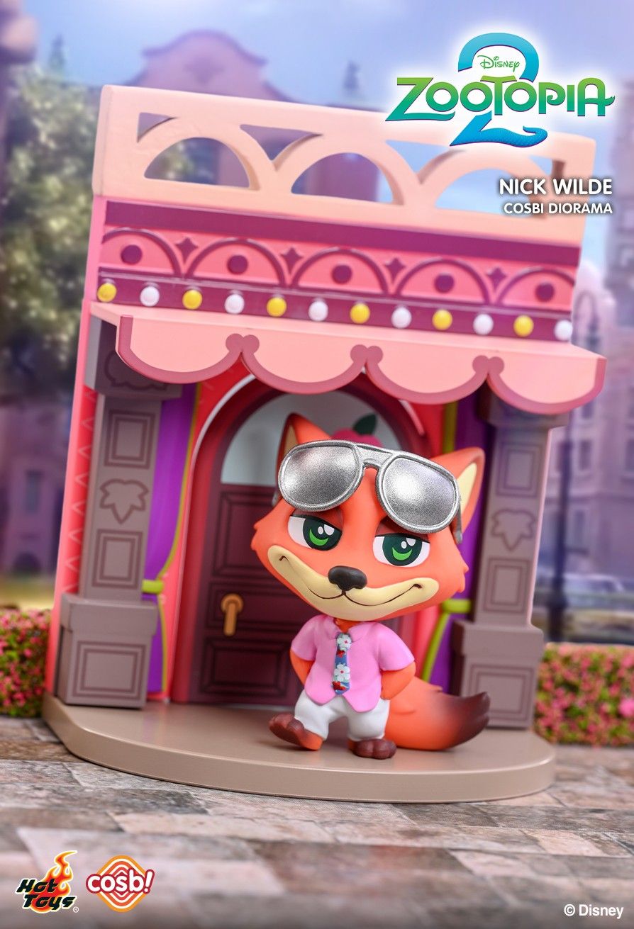 Hot Toys x Disney CBX304 Zootopia 2 Cosbi Diorama Collection Full Box (Case of 6pcs.)