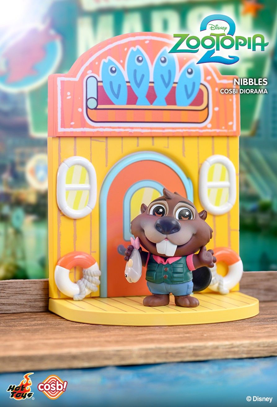 Hot Toys x Disney CBX304 Zootopia 2 Cosbi Diorama Collection Full Box (Case of 6pcs.)