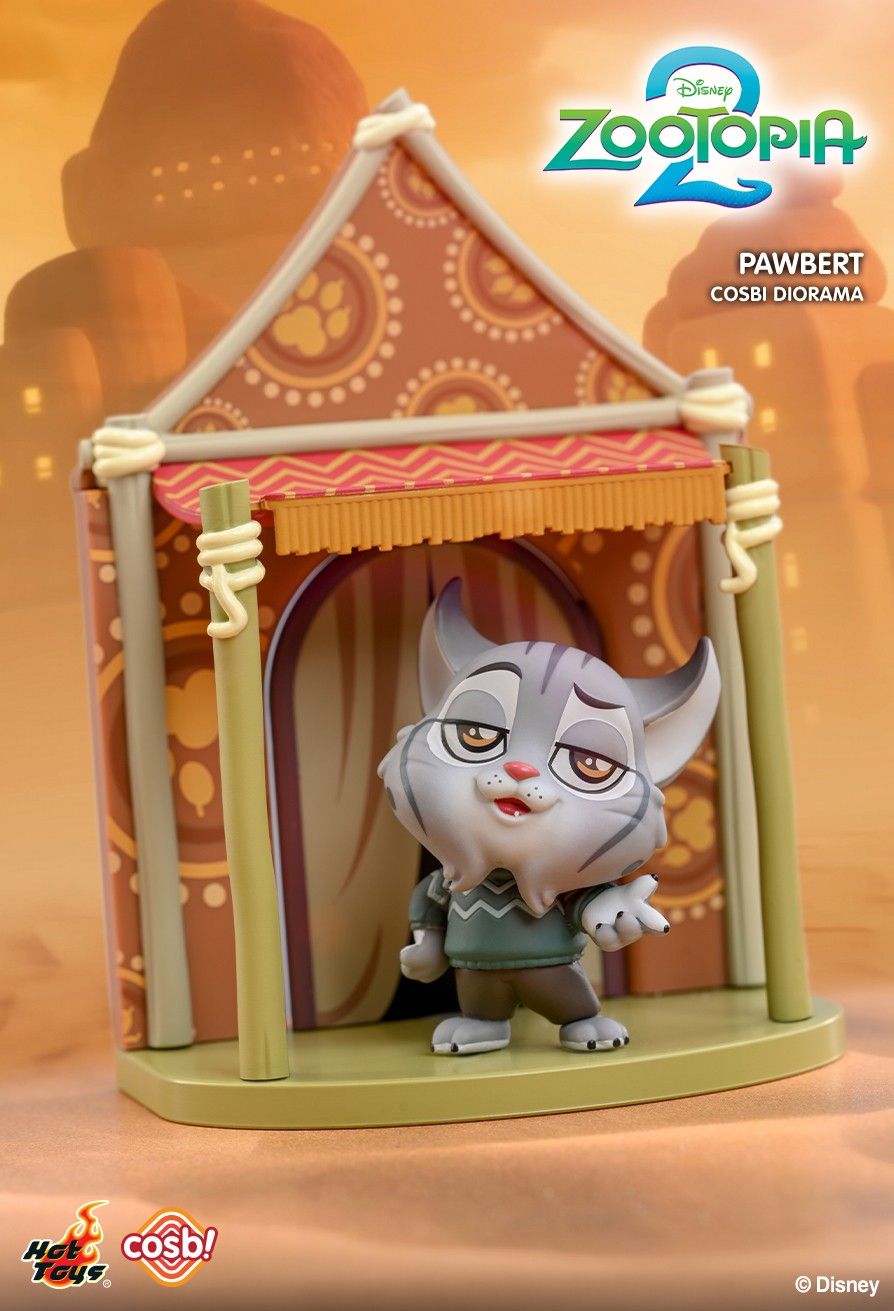 Hot Toys x Disney CBX304 Zootopia 2 Cosbi Diorama Collection Full Box (Case of 6pcs.)