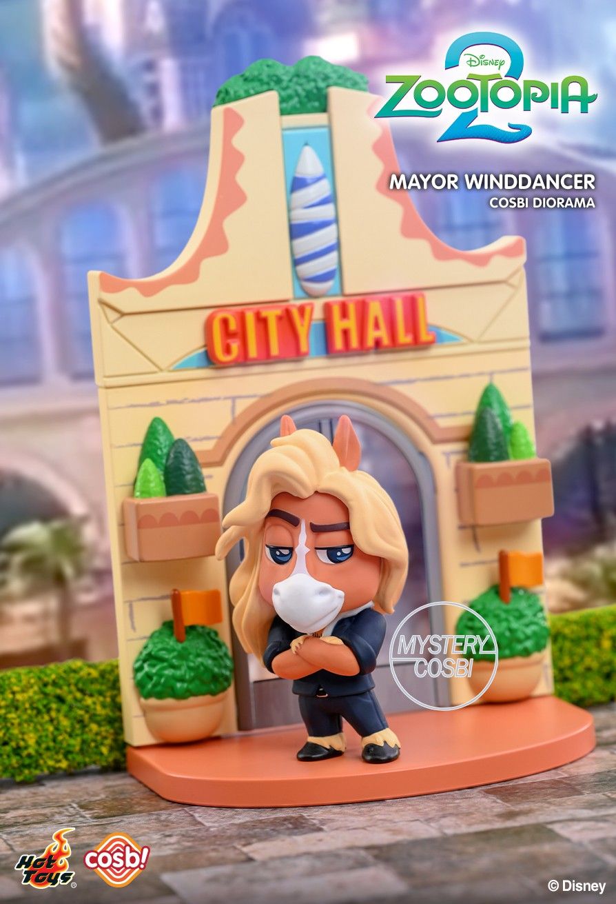 Hot Toys x Disney CBX304 Zootopia 2 Cosbi Diorama Collection Full Box (Case of 6pcs.)