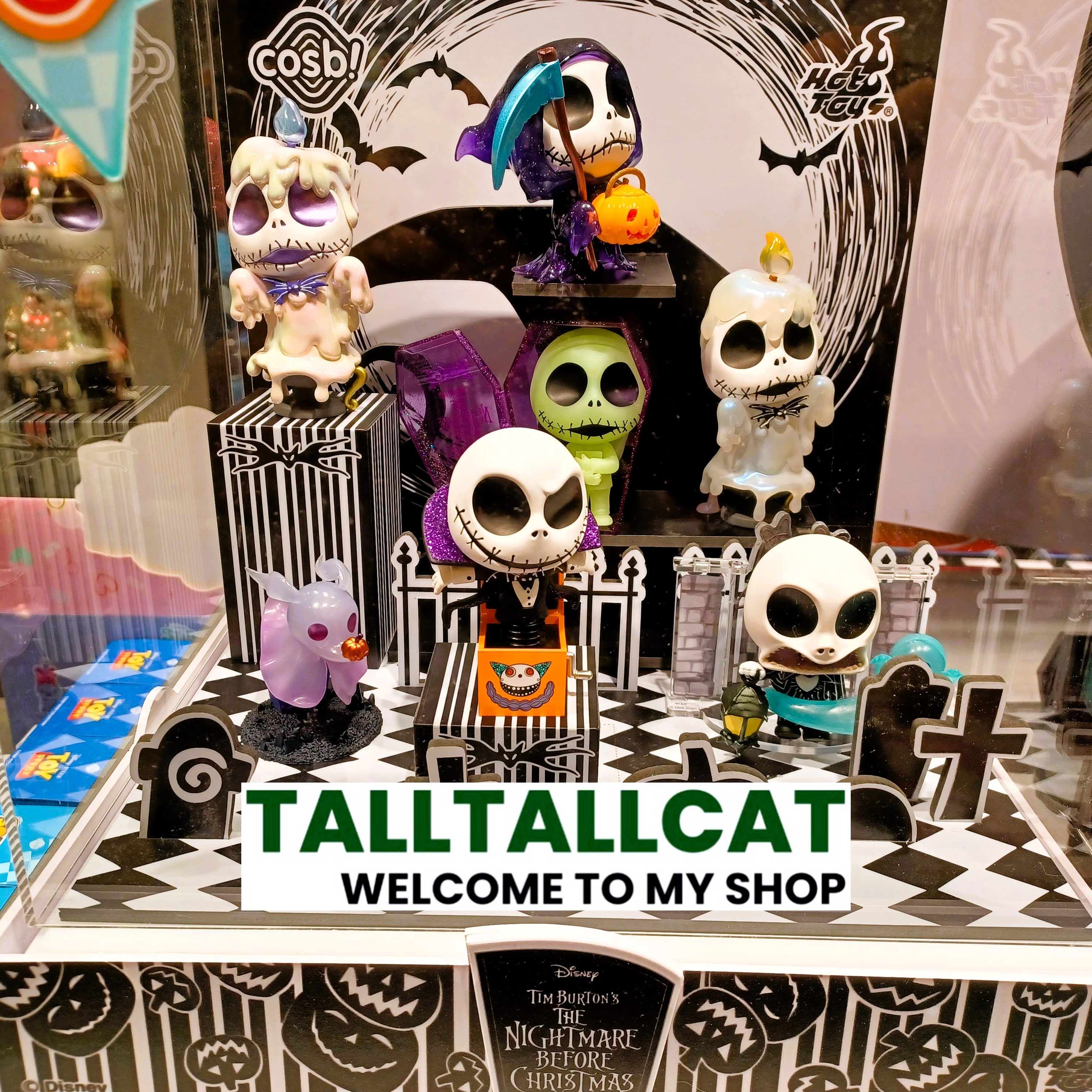 Hot Toys CBX305 The Nightmare Before Christmas Series 3 Cosbi Full box (Case of 6pcs.)