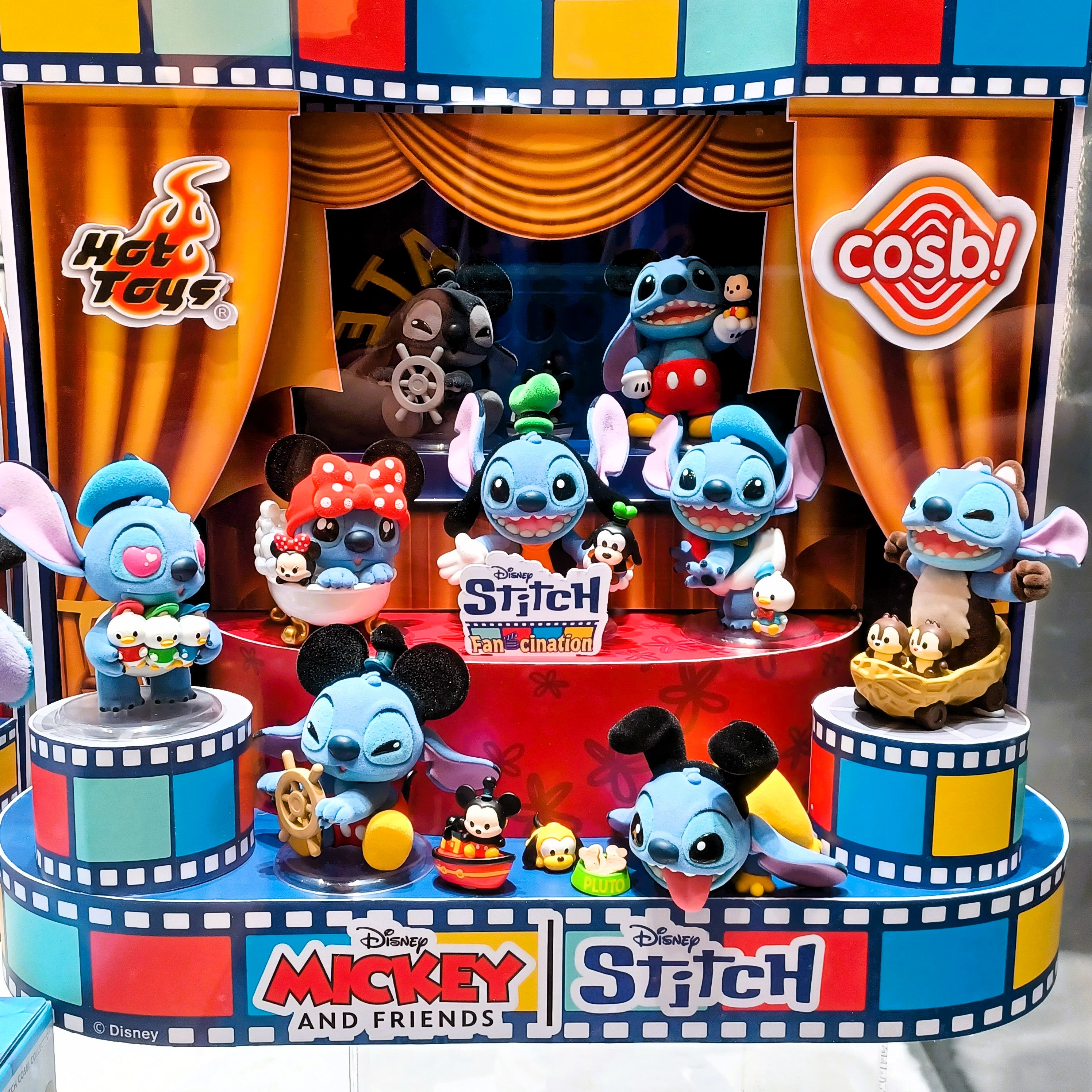 Hot Toys x Disney CBX313 Mickey & Friends | Stitch Cosbi Full Box (Case of 8pcs.)