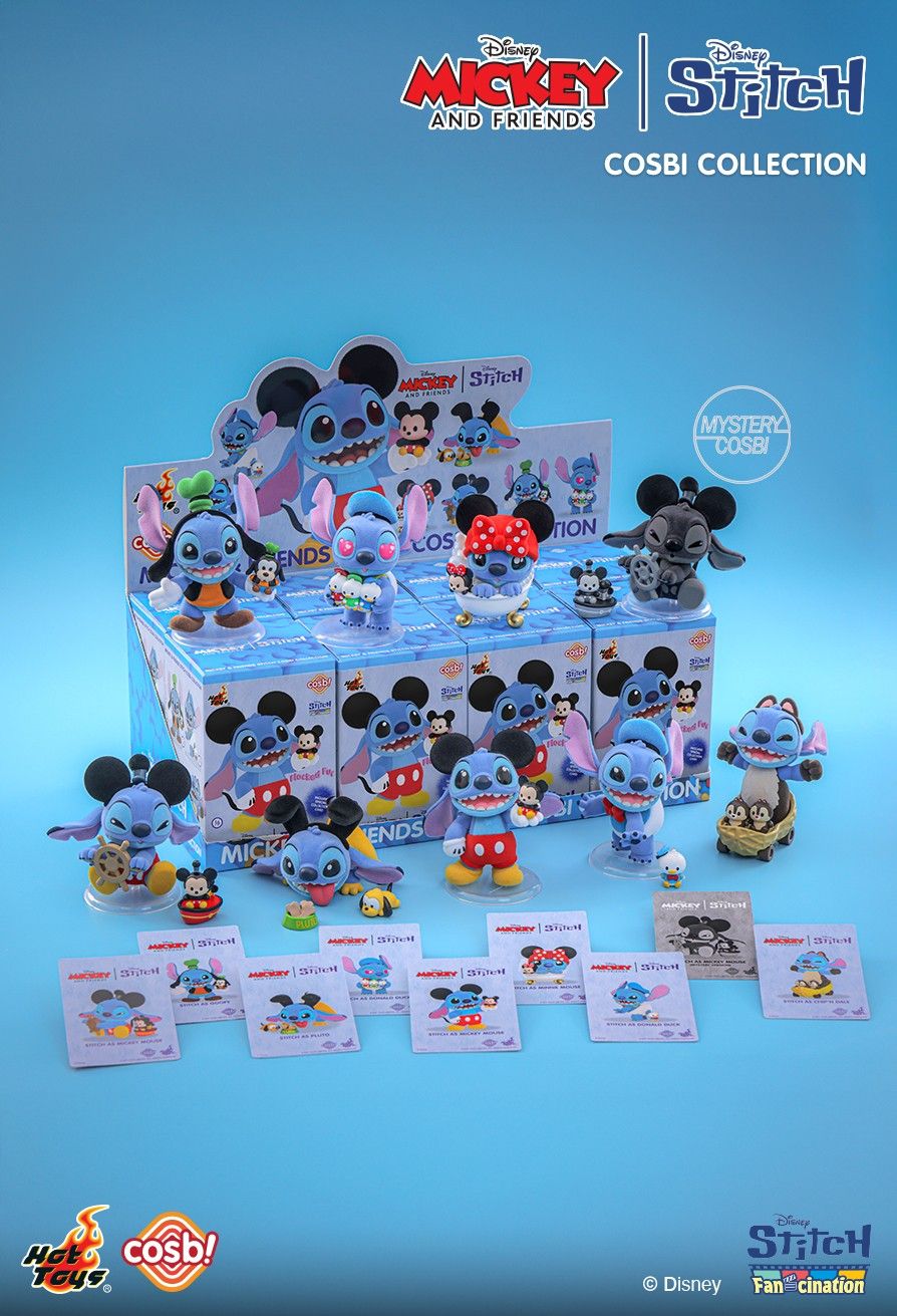 Hot Toys x Disney CBX313 Mickey & Friends | Stitch Cosbi Full Box (Case of 8pcs.)