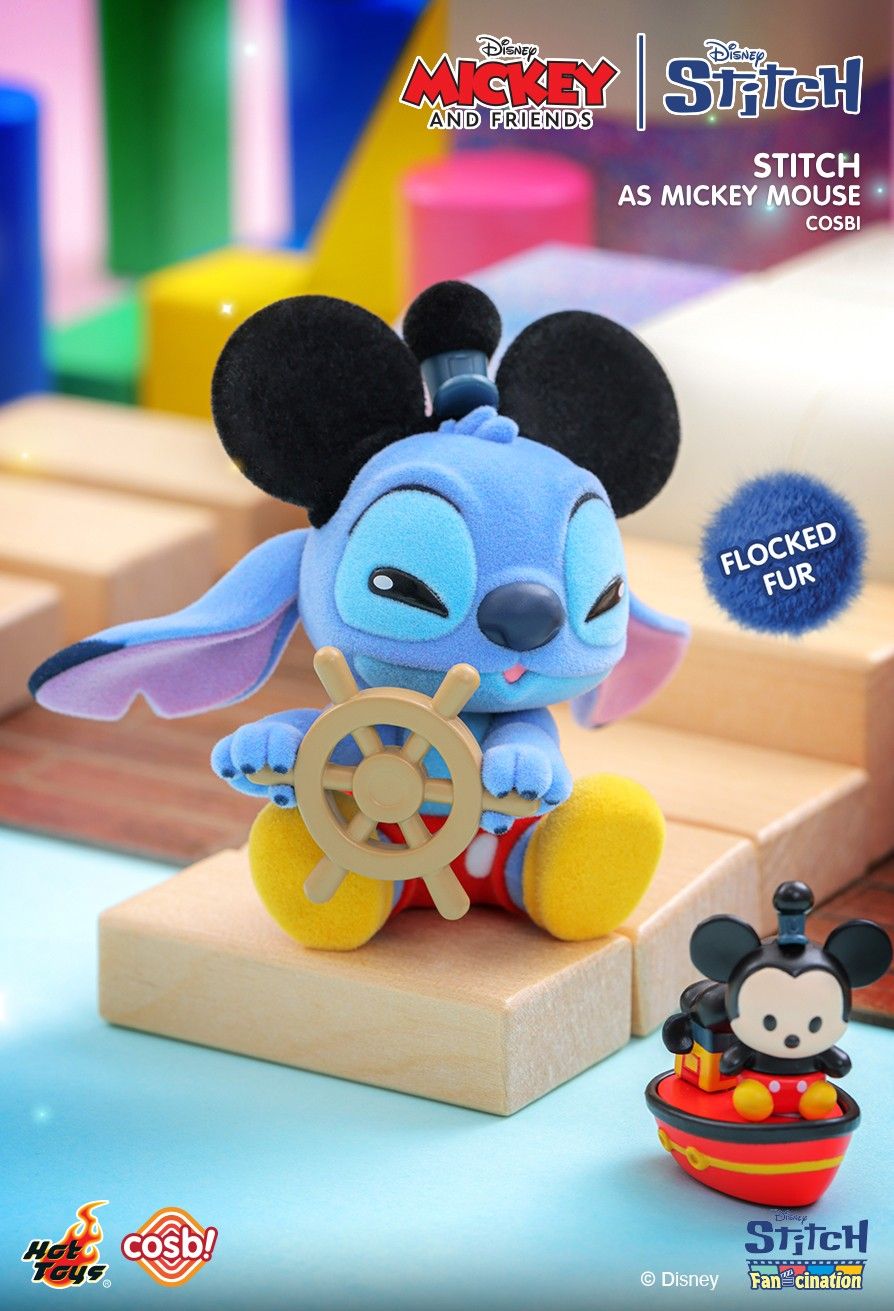 Hot Toys x Disney CBX313 Mickey & Friends | Stitch Cosbi Full Box (Case of 8pcs.)