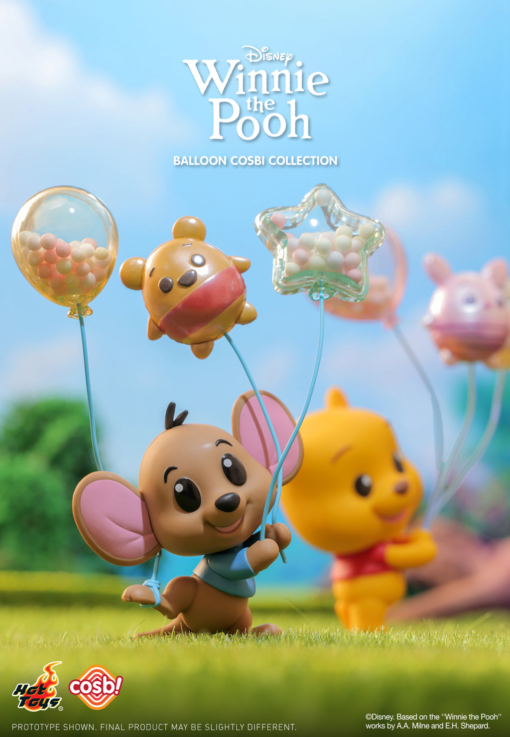 Hot Toys x Disney CBX314 Winnie the Pooh Balloon Cosbi Full Box (Case of 6pcs.)