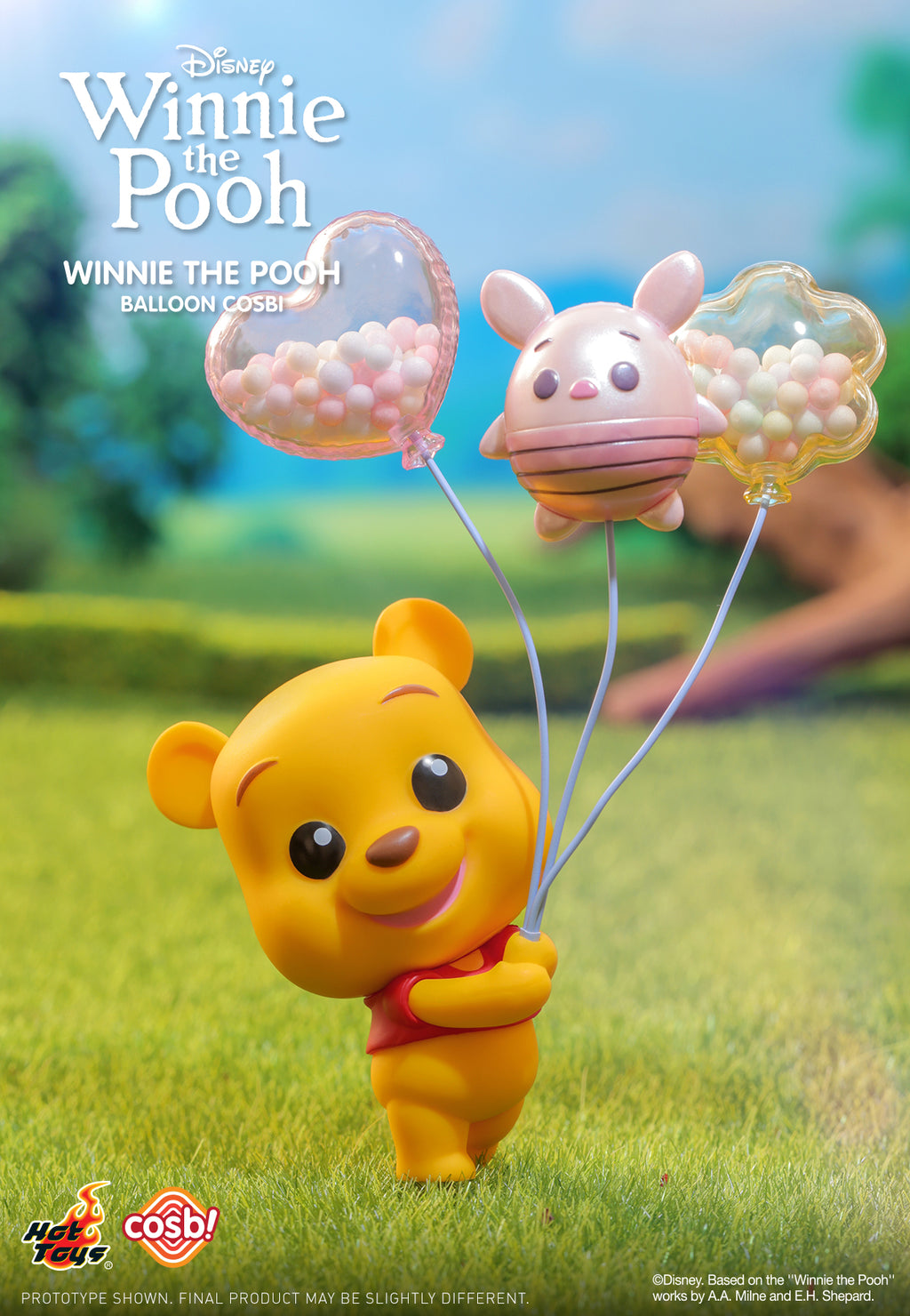Hot Toys x Disney CBX314 Winnie the Pooh Balloon Cosbi Full Box (Case of 6pcs.)