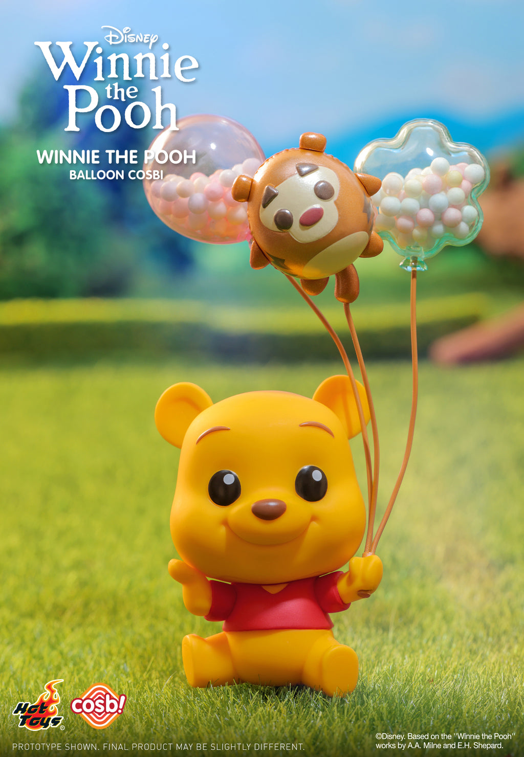 Hot Toys x Disney CBX314 Winnie the Pooh Balloon Cosbi Full Box (Case of 6pcs.)