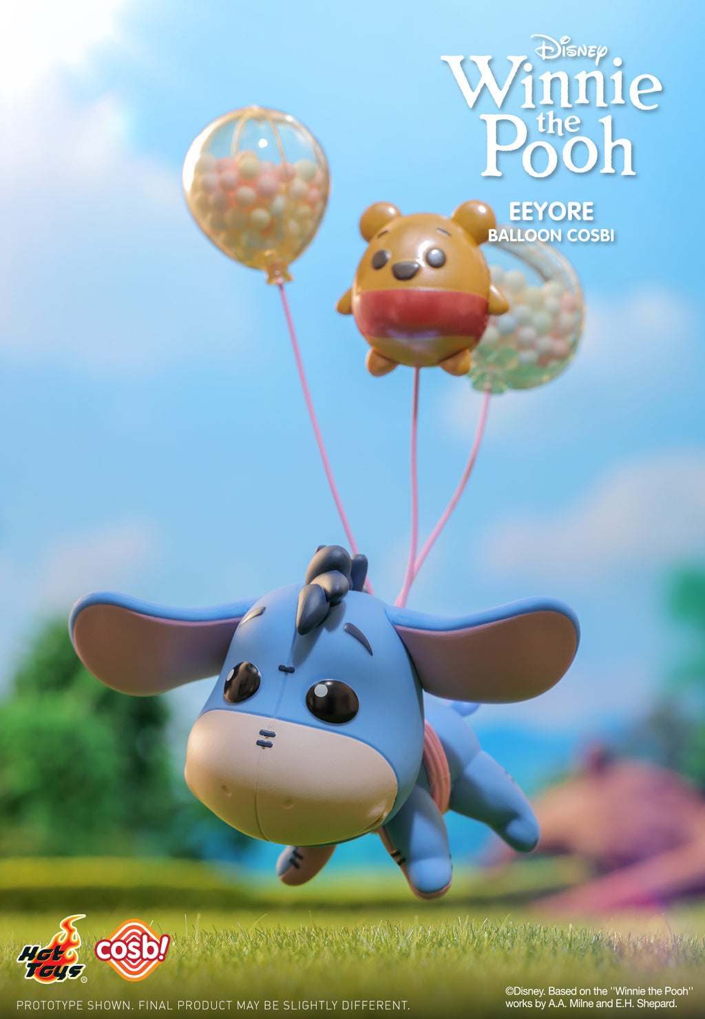 Hot Toys x Disney CBX314 Winnie the Pooh Balloon Cosbi Full Box (Case of 6pcs.)